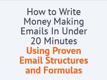 Write Emails That Sell in Under 20 Minutes—Every Time. 💸📩