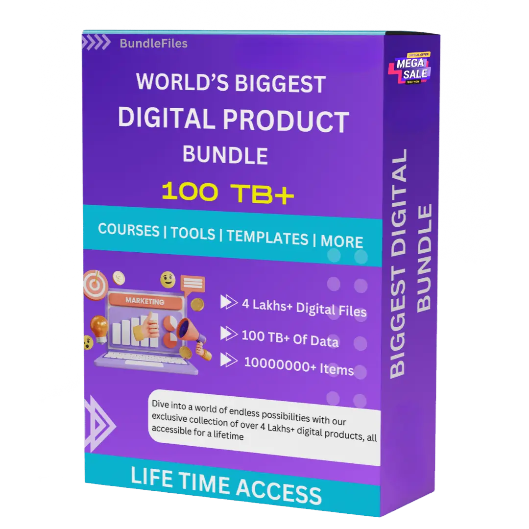 100 TB Vault of Courses, Software & App; Viral Content