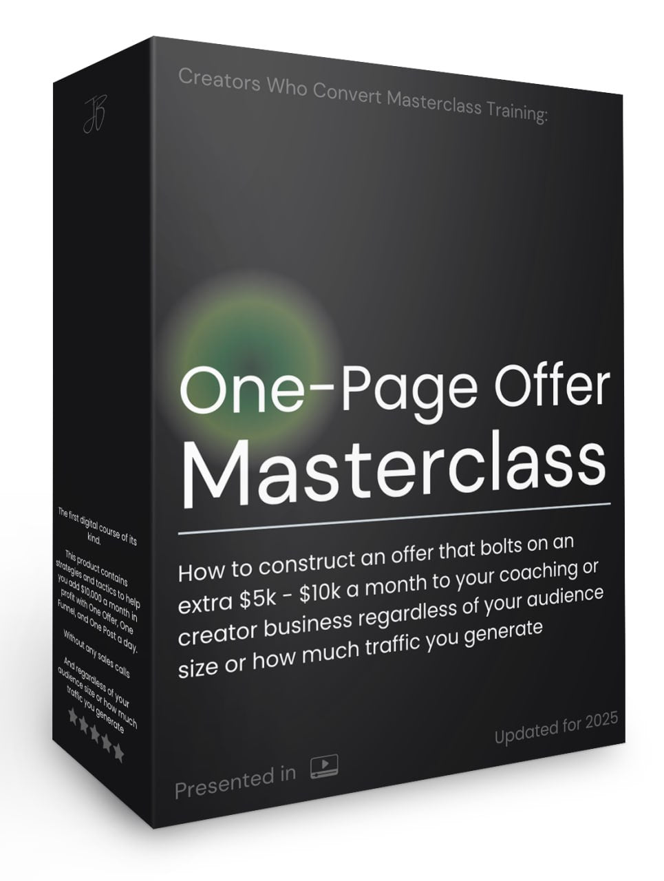 One Page Offer MASTERCLASS BUNDLE
