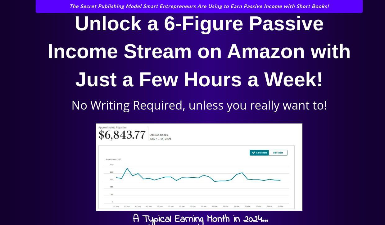 Unlock a 6-Figure Passive Income Stream on Amazon