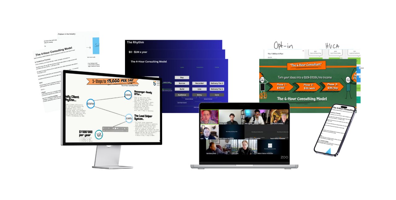🔥 Unlock $30K–$100K/Month with The 4-Hour Consulting Model! 🔥