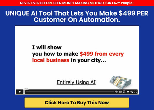 🔥 Automate $499 Profits Per Customer with Zero Skills! 🔥
