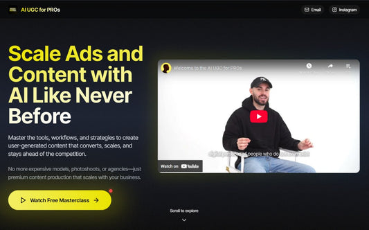 🚀 Dominate Content Creation with AI UGC for PROs! 🚀