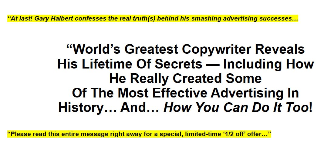 🧠 LAST SEMINAR — The Final Word from the World’s Greatest Copywriter 📝