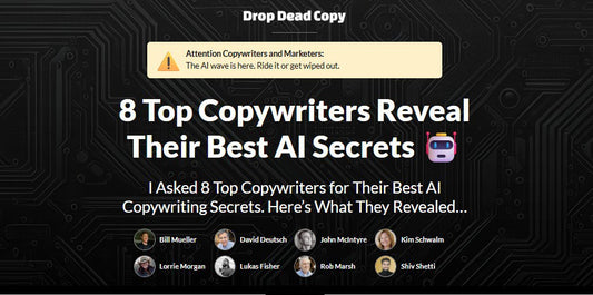 📝 8 TOP COPYWRITERS REVEAL THEIR BEST AI SECRETS