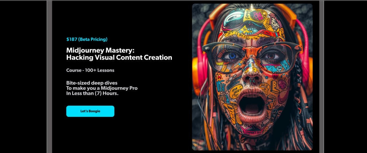 Midjourney Mastery – Hacking Visual Content Creation [Video Course]🤩
