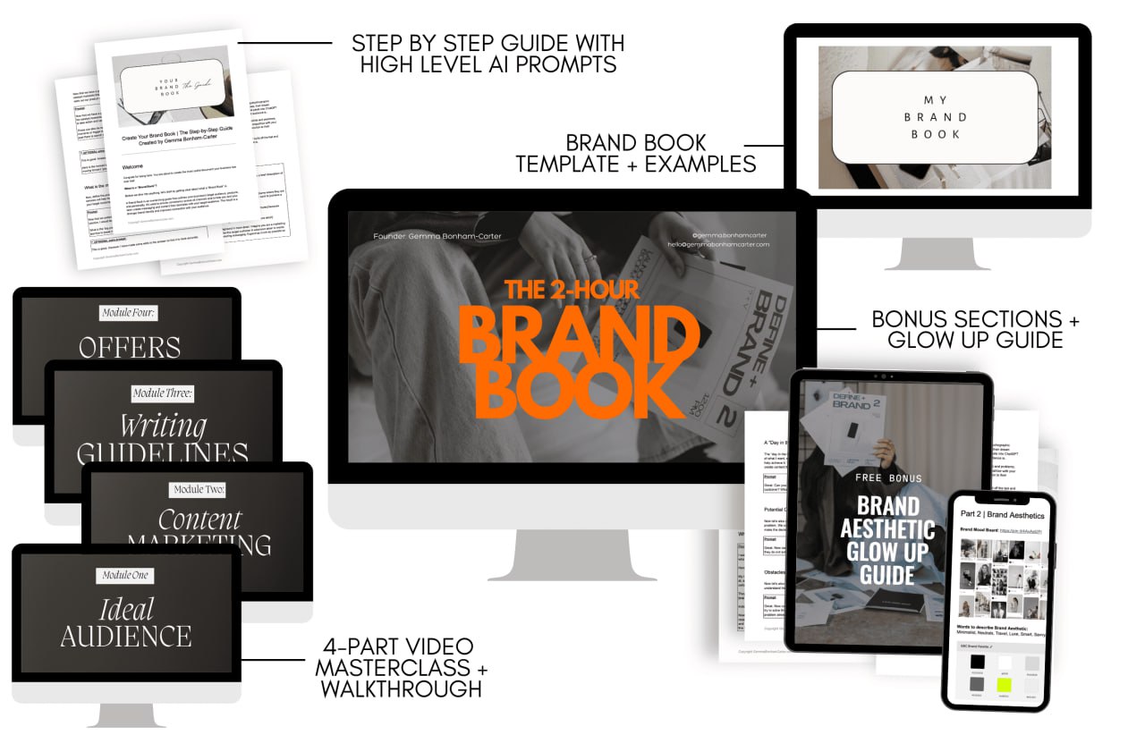 ⚡️ 2-HOUR BRAND BOOK 🖥🛡