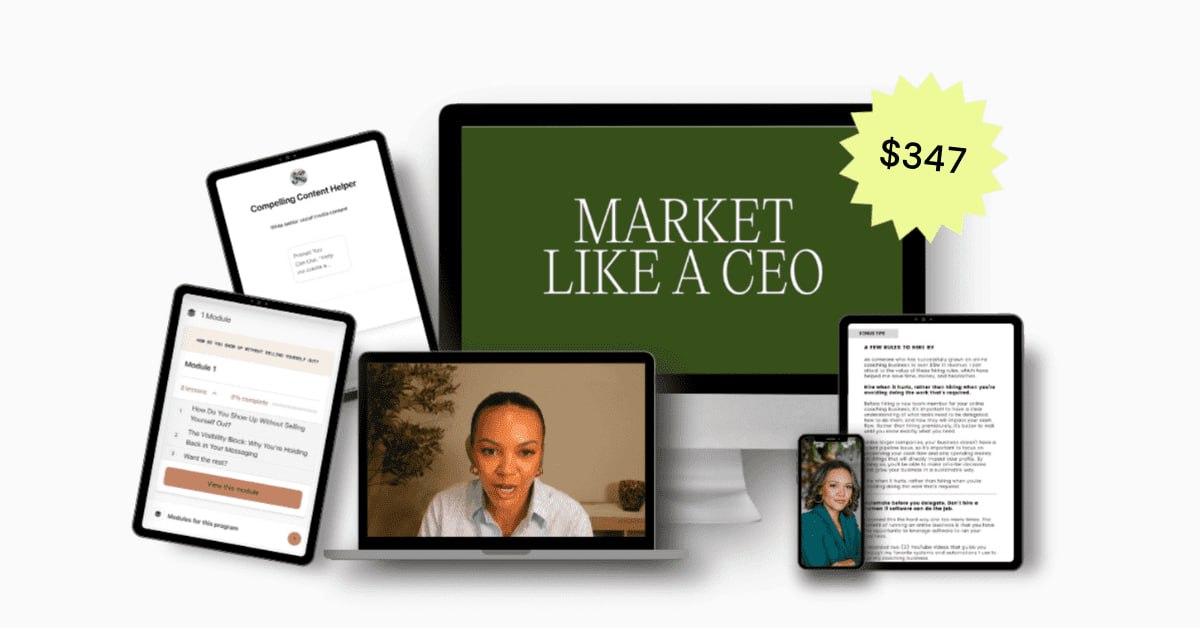 🚨 MARKET LIKE A CEO™ 📈💼