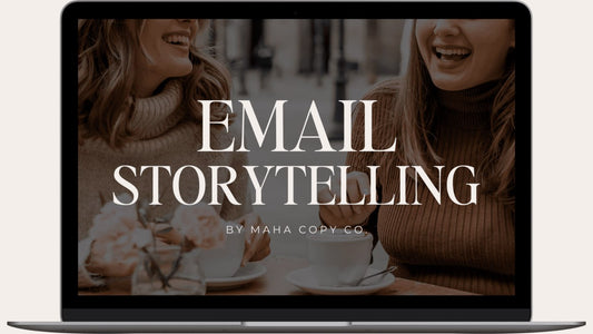 🔥 EMAIL STORYTELLING MINI-COURSE ⚠️🎉