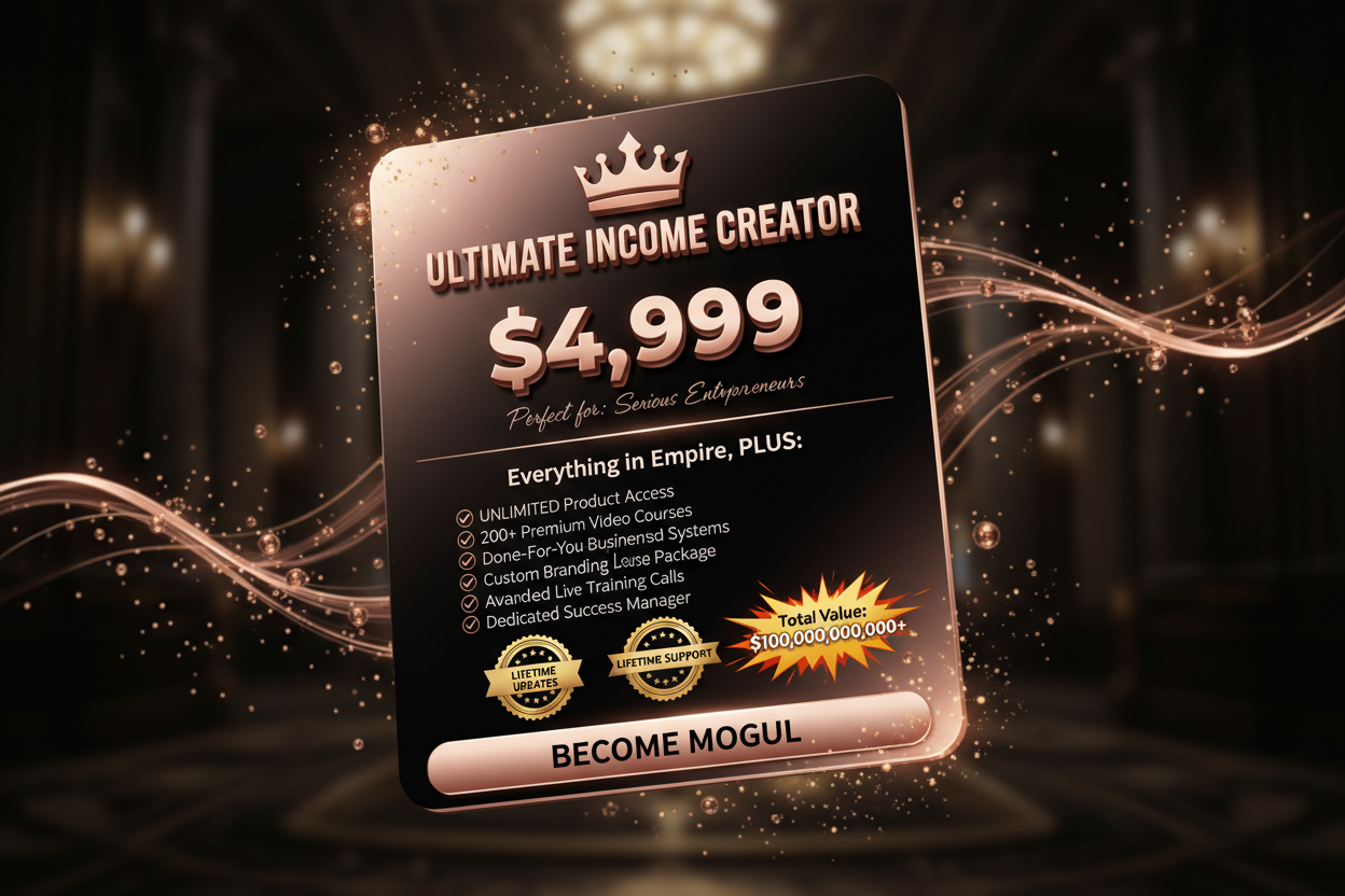 Digincome Ultimate Income Creator